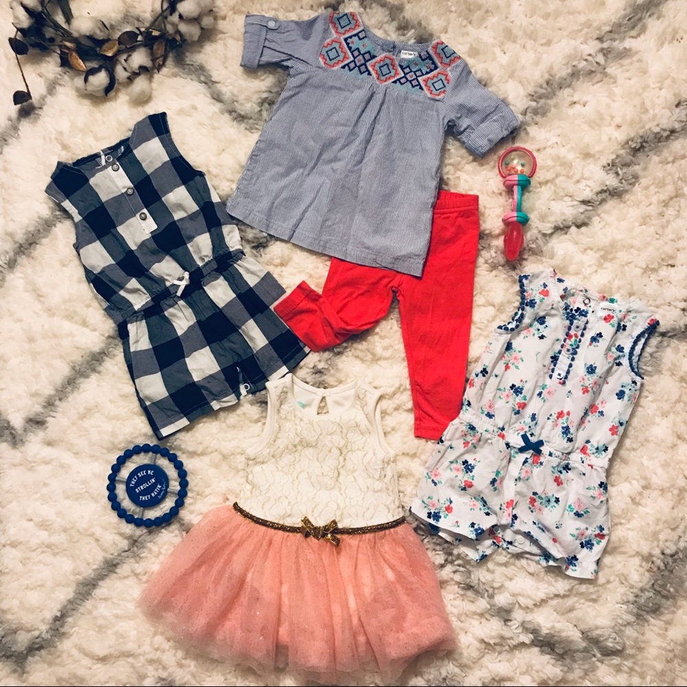 Baby Girl Bundle Lot 6-9 Spring Summer